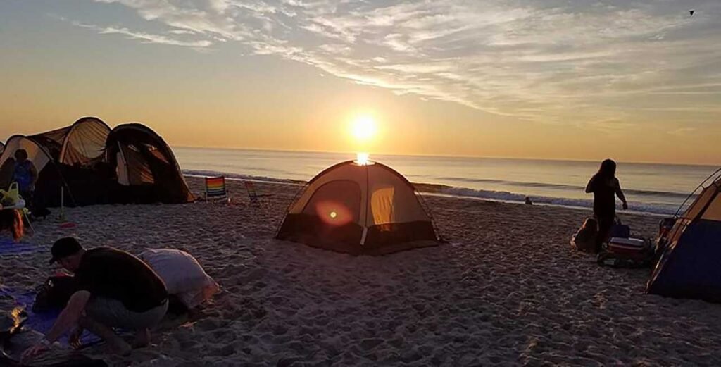 Musandam beach camping near Khasab