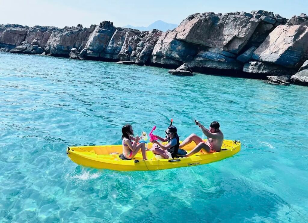 Seebi Island clear water in Musandam