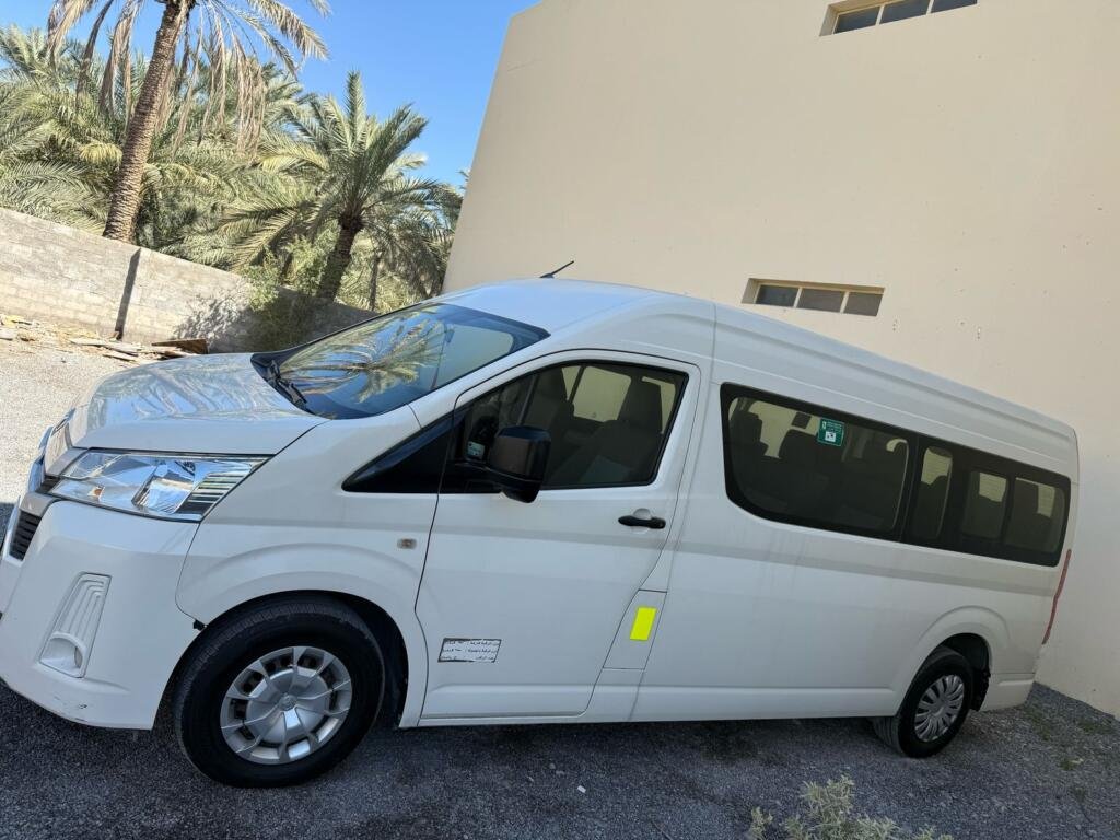 Gulf Musandam Tours van for Khasab transport