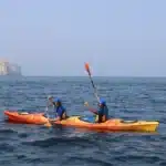 Kayaking in the Khasab fjords, Musandam